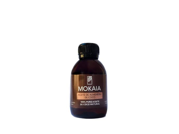 ACEITE DE ALMENDRA DE COCO MOKAIA BOTELLA 120 ML.